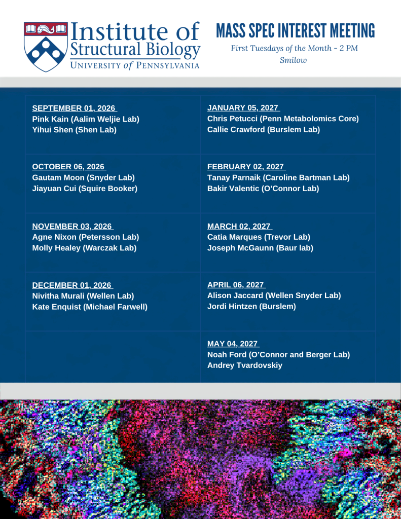 Mass Spec 2026-2027